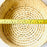 White Palm Fiber Tortillero / Bread Basket - Large