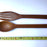 Mexico 1492: Salad utensils, handmade by the talented group of nahua artisans, from the south of Veracruz, Mexico. The spoons and the forks are sanded until smooth. The shiny finish is achieved using the beeswax. No varnish or artificial sealer are used.