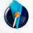 Painted Wooden Balero Napkin Rings - Set of 4
