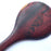 Mexico 1492: Beautiful granadillo hardwood cooking spoons, handmade, with dark red grain combined with lighter wood stem parts. A true luxury kitchen utensil with a generous-sized, wide spoon bowl. 