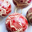 Carved Gourd Ornamental Sphere - Red