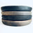 Brown Smoked Clay Plates with High Borders - Medium 8”