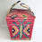 Pink Palm Fiber Picnic Basket