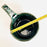 Hand-Painted and Glazed Pot with Handle - Cazuela Sartén - Green
