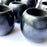 Black Clay Tequila/Mezcal Shot Glasses - Round