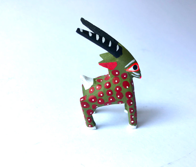 Miniature Hand Carved and Painted Alebrijes