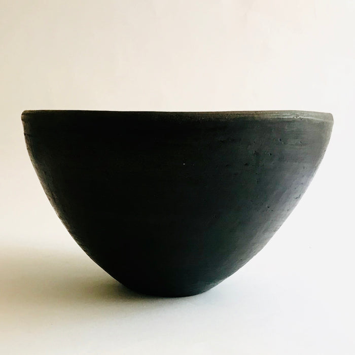 Copy of Smoked Clay Salad Bowl - Large - Old photos