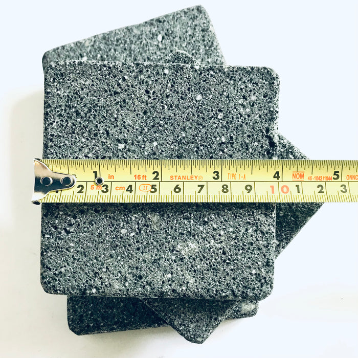Volcanic Stone Coasters - Square - Set of 4