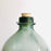 Blown Glass Wasp Catcher Style Tequila / Mezcal Bottle - Mist
