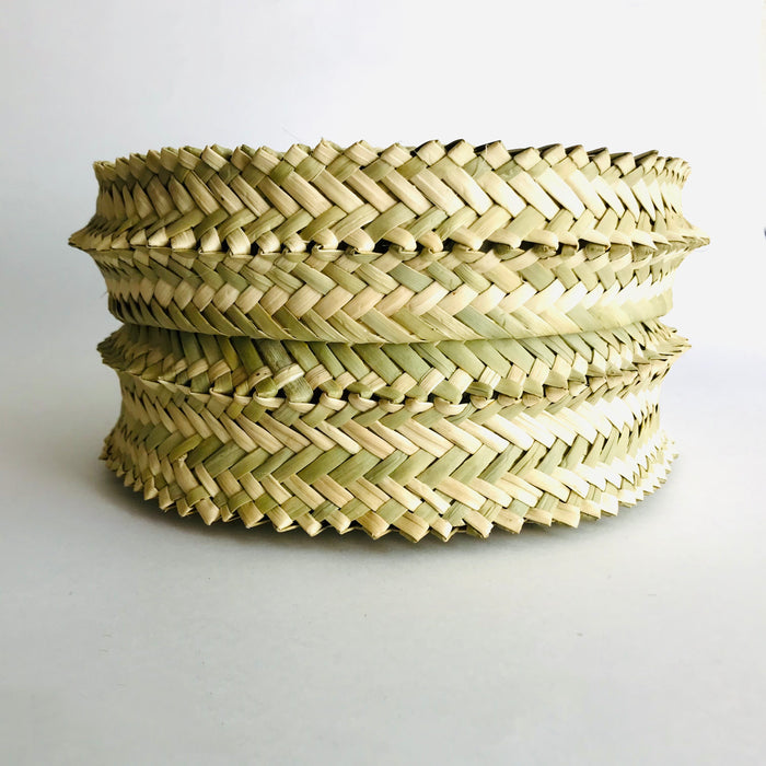 Sotol Fiber Tortillero / Bread Basket with Spikes - Medium