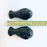 Black Clay Dove Shaped Salt and Pepper Shaker Set