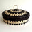 Black & White Palm Fiber Tortillero / Bread Basket - Medium
