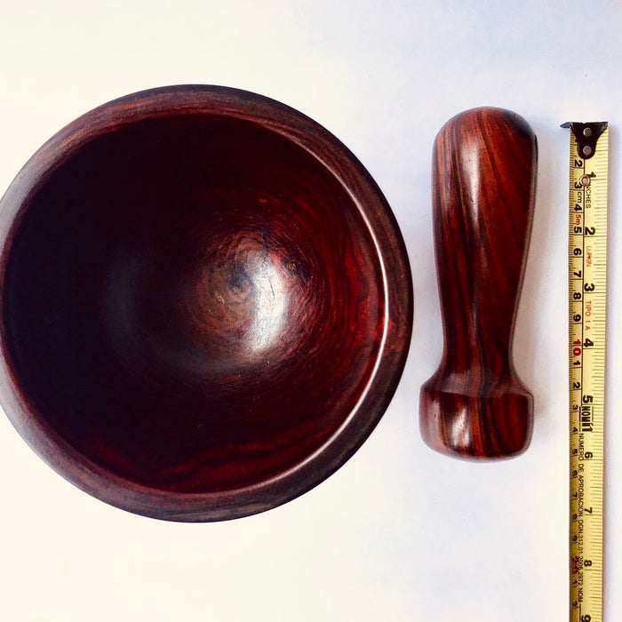 Granadillo Wood Mortar & Pestle