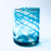 Blown Glass Swirl Tumbler