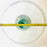 Blown Glass Cake Stand with the Bell - Large