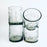Blown Glass Cylindrical Tumblers - Etched