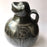 Mexico 1492: A jaguar shaped pitcher (called “cántaro” in Mexico), hand made, hand painted, carefully burnished using the river stones and finished in a fire. The jaguar motif is frequently found in Mexican mythology and ethnic arts, but this one is especially carefully created, and thoughtfully adorned with natural elements like flowers, birds, rain and wings. Used for storing liquids, like water or wine. 