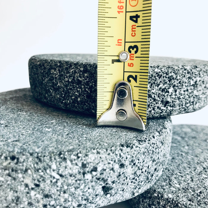 Volcanic Stone Coasters - Round - Set of 4