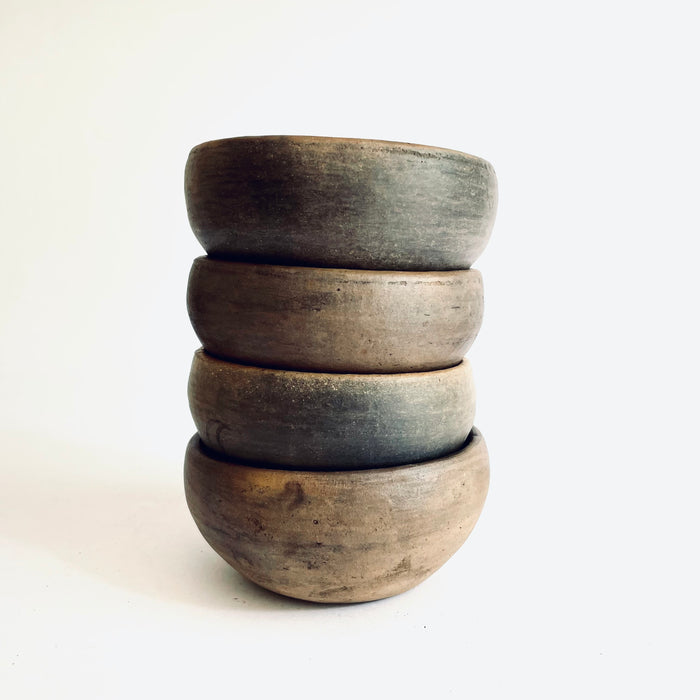 Smoked Clay Mezcal Copitas - Set of 4