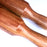 Mexico 1492: Hand-turned rolling pin, made out if red Mexican cedar wood, with a stunning pattern of wood grain that makes each piece unique. Its perfectly smooth, bees-wax polished surface doesn’t stick to the dough and it’s very easy to clean, and the heavy weight helps extending the dough with less effort. 