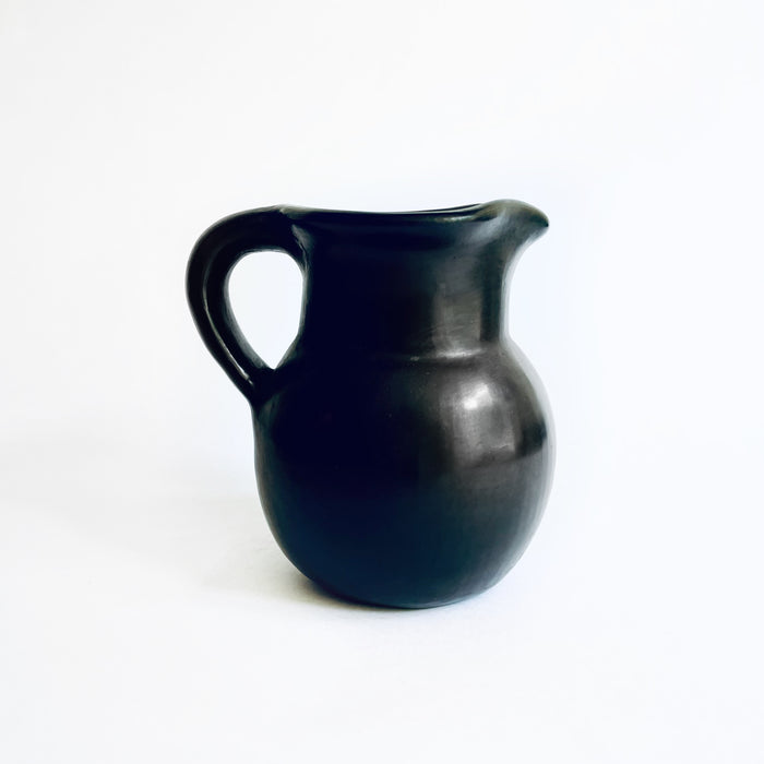 Black Clay Pitcher - Medium