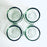 Blown Glass Wide Bottomed Sippers - Set of 4