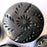Mexico 1492 - round black clay sugar bowls with carved lids. Hand made and carved in Oaxaca. 