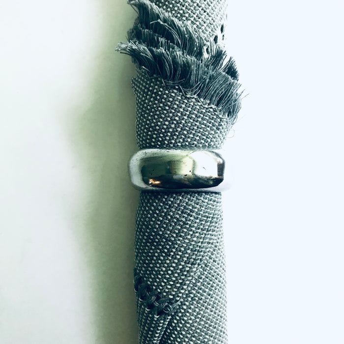 Pewter Napkin Rings - Set of 4