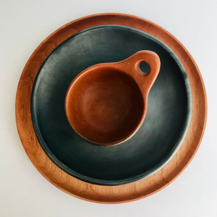 Wooden Base Plates - Natural Cedar - Set of 4