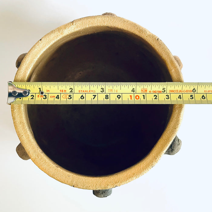 Smoked Clay Tzompantli Bowl - Large