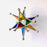 Tinplate & Glass Star Ornament