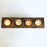 Mango Wood Antique Piloncillo Mold - 4 Holes Candle Holder