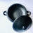 Black Clay Pot with Lid