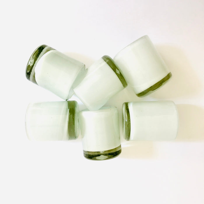 Blown Glass Tequila Shot Glasses - Pack of 6