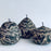 Black Carved Gourd Tortillero