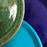 Glazed Clay Plate - Large - Cobalt Blue