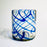Blown Glass Swirl Tumbler