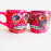 Colorful Hand-Painted and Glazed Calavera Mug