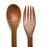 Mexico 1492: Salad utensils, handmade by the talented group of nahua artisans, from the south of Veracruz, Mexico. The spoons and the forks are sanded until smooth. The shiny finish is achieved using the beeswax. No varnish or artificial sealer are used.