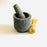 Volcanic Rock Mortar & Pestle - Mini Molcajete - Cilinder