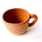 Mexico 1492: A rustic cup, made from red clay with a yellowish tone and marked with random flame spots, adding character. Best for serving coffee, tea, or hot chocolate. Lead free, unglazed. Thanks to the artisanal nature of this handmade product, no two pieces are the same. 