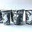 Mexico 1492 - Whimsical, black and white Mexican tequila or mezcal shot glass. Hand painted by artisans in rural Guerrero, they bring the joy of Mexico to every party and gathering. 