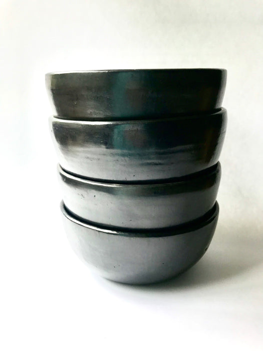 Mexico 1492 - Black Clay Bowls, ideal for soup, cereal, guacamole or salsa